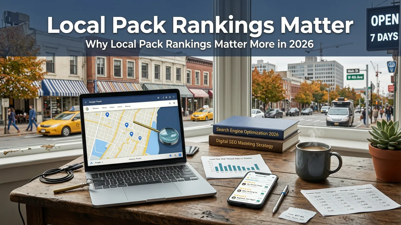 Why Local Pack Rankings Matter More in 2026 - how to rank in local pack