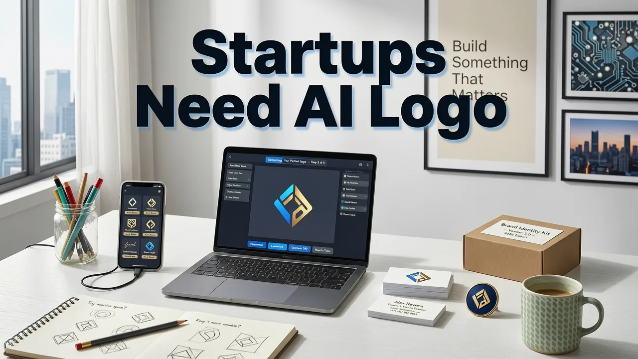 Why Startups Need an AI Logo Generator in 2026 - ai logo generator for startups