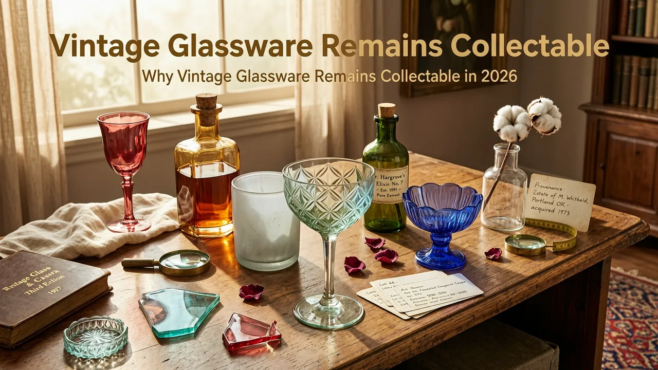 Why Vintage Glassware Remains Collectible in 2026 - vintage glassware identification guide