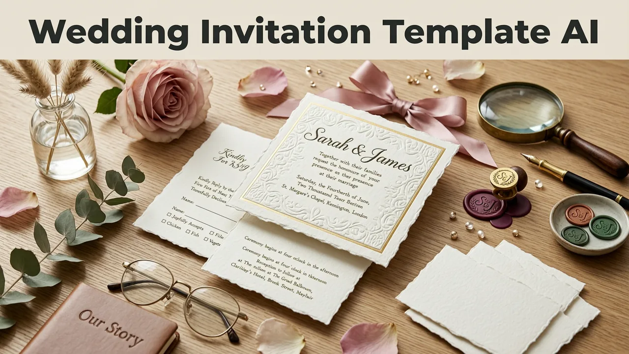 Why a Wedding Invitation Template AI Changes Everything in 2026 - wedding invitation template ai