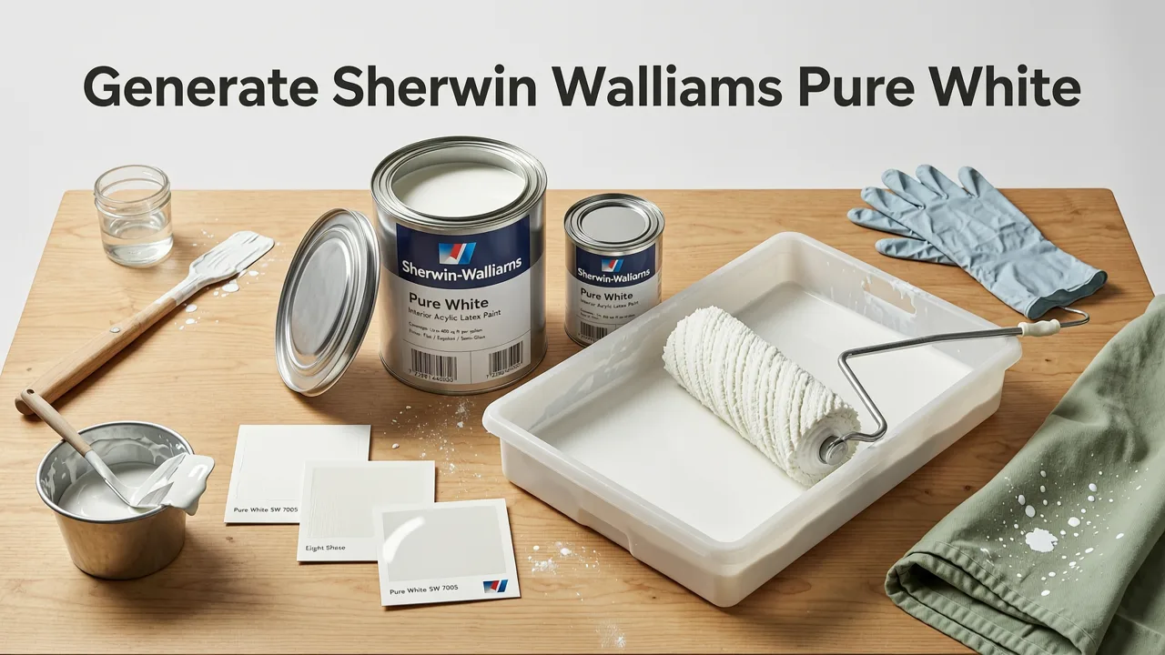 How to Generate a Sherwin Williams Pure White AI Preview Step by Step - sherwin williams pure white ai preview