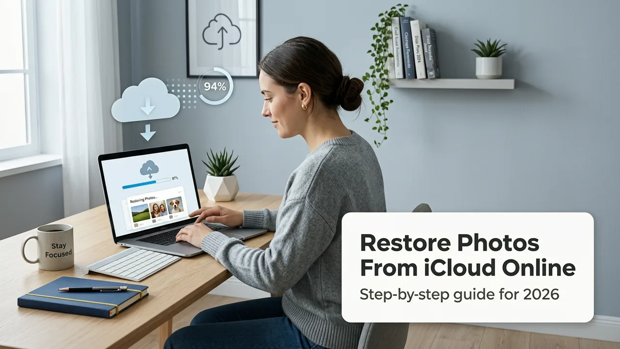 How to Restore Photos from iCloud Online in 2026
