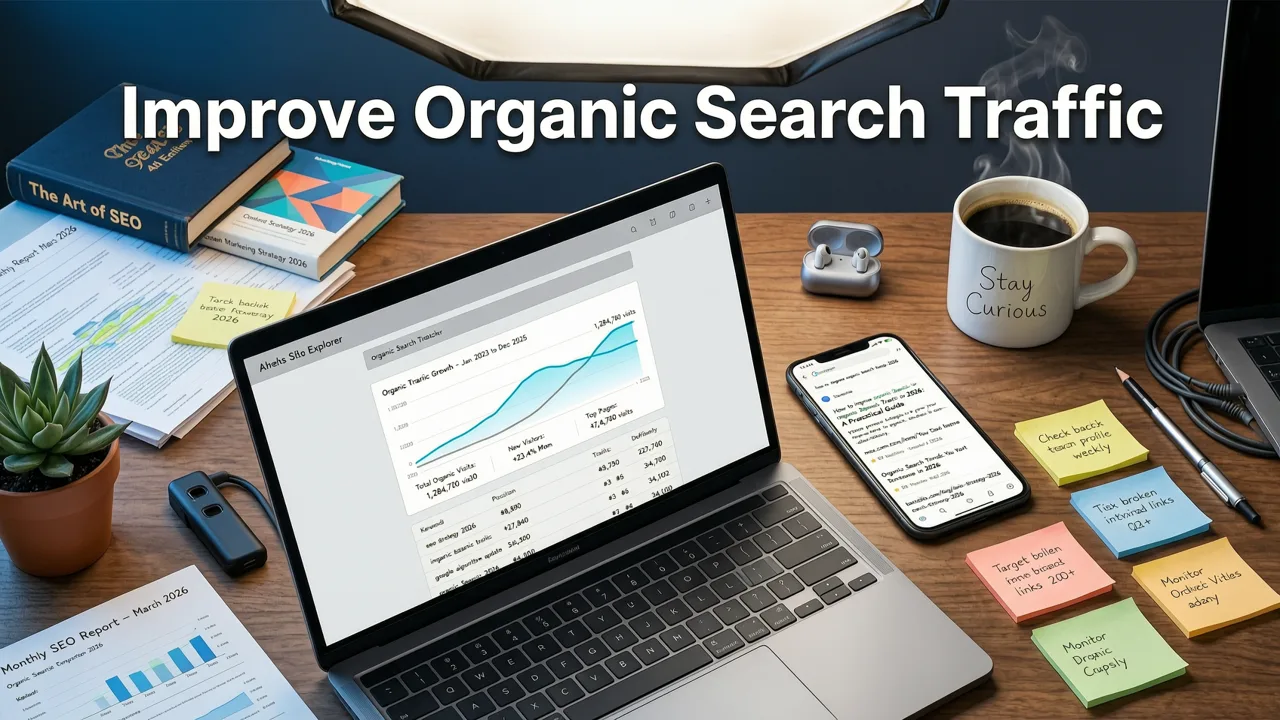 How to Improve Organic Search Traffic in 2026: A Practical Guide - how to improve organic search traffic
