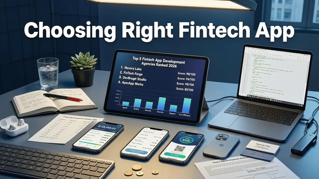 Why Choosing the Right Fintech App Development Agency Matters More in 2026 - fintech app development agency