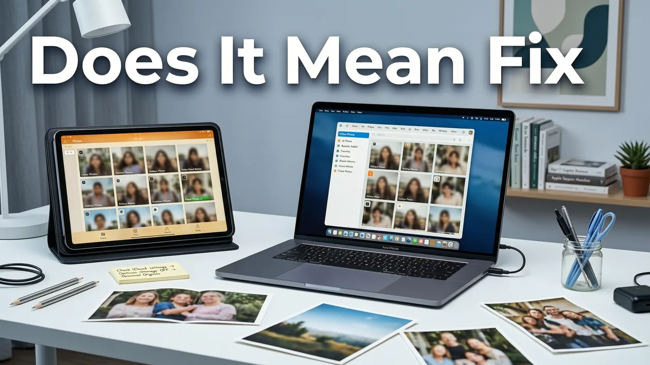 What Does It Mean to Fix Blurry iCloud Photos in 2026? - fix blurry icloud photos