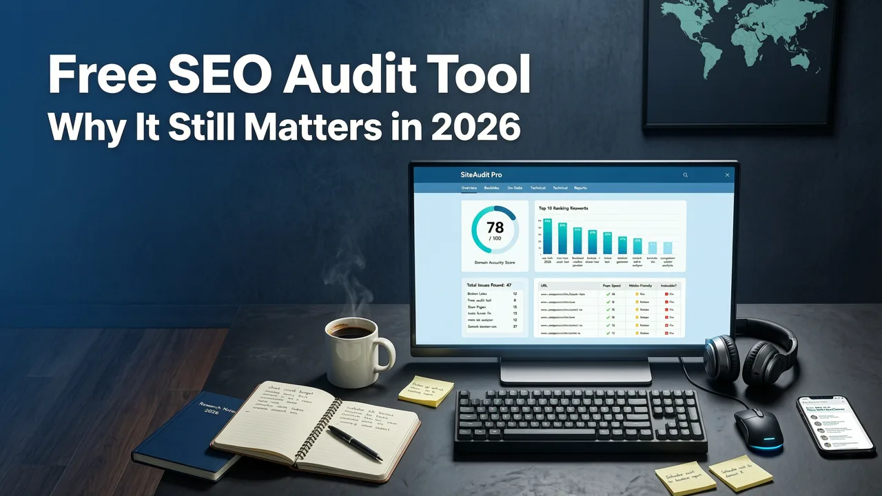Why a Free SEO Audit Tool Still Matters in 2026 - seo audit tool free