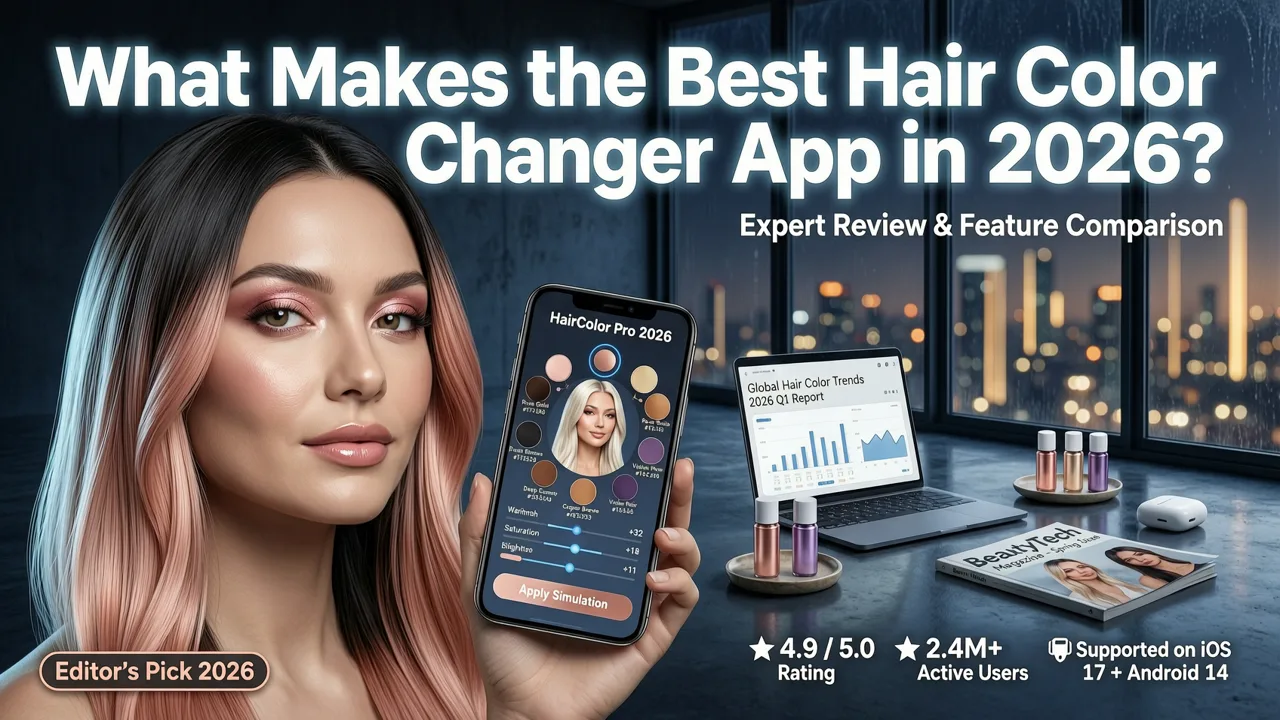 What Makes the Best Hair Color Changer App in 2026? - best hair color changer app