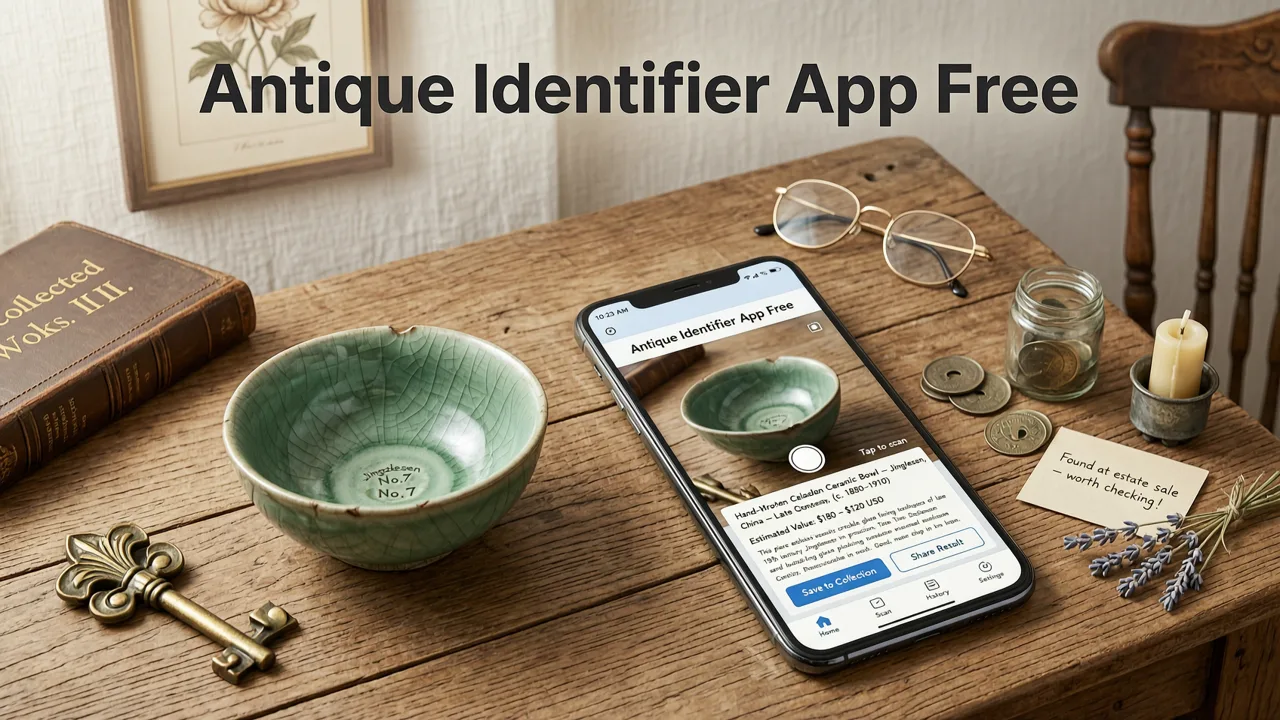 How an Antique Identifier App Free Works - antique identifier app free