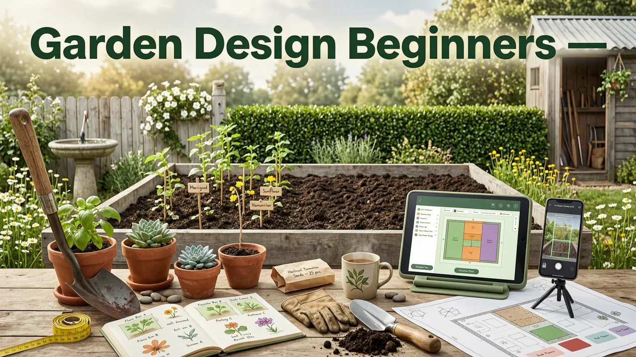 Garden Design for Beginners — Simple AI-Powered Planning in 2026 - garden design for beginners