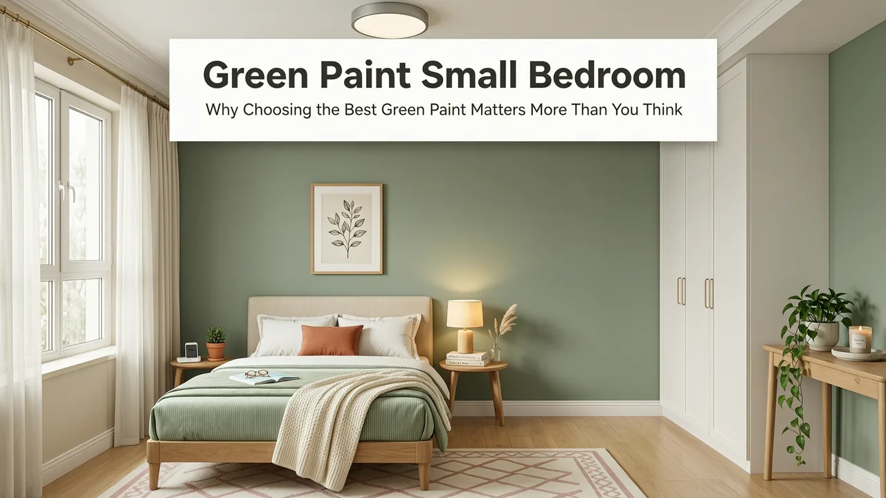 Best Green Paint for Small Bedroom — Visualize Before You Paint