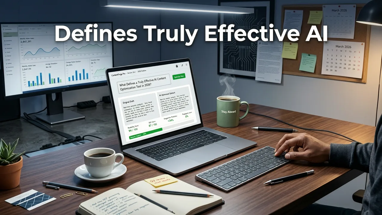 What Defines a Truly Effective AI Content Optimization Tool in 2026? - ai content optimization tools