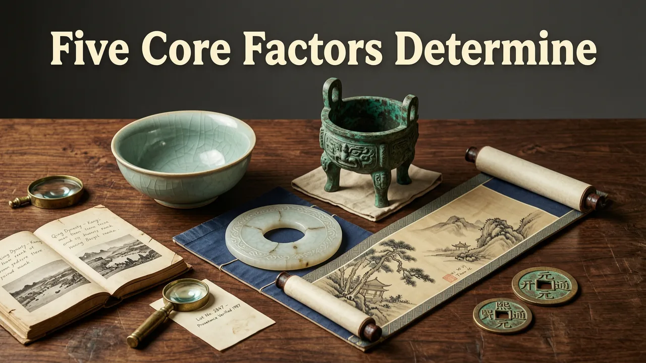 The Five Core Factors That Determine Antique Value - how to estimate antique value