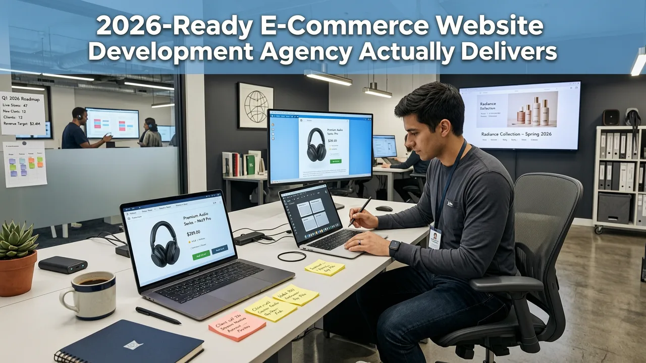 What a 2026-Ready E-Commerce Website Development Agency Actually Delivers - e-commerce website development agency