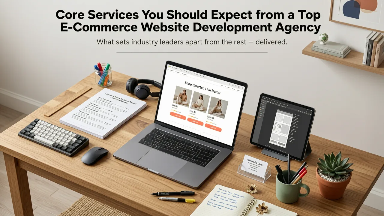 Core Services You Should Expect from a Top E-Commerce Website Development Agency - e-commerce website development agency