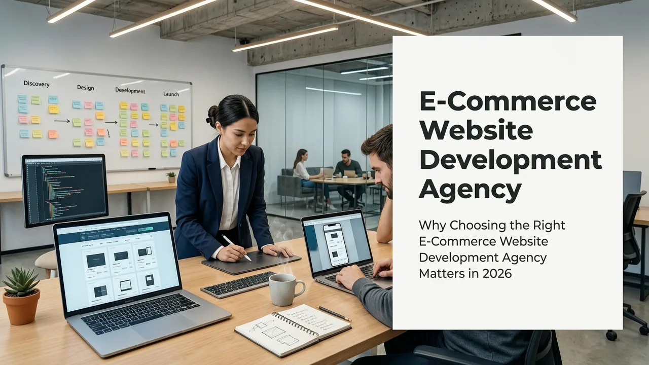 Top E-Commerce Website Development Agency for Startups in 2026