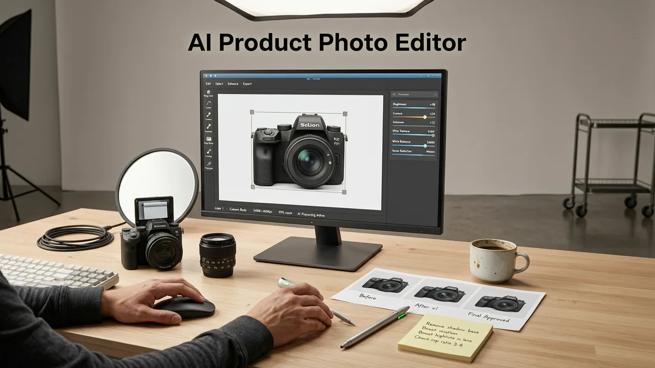 What an AI Product Photo Editor Actually Does - ai product photo editor for ecommerce
