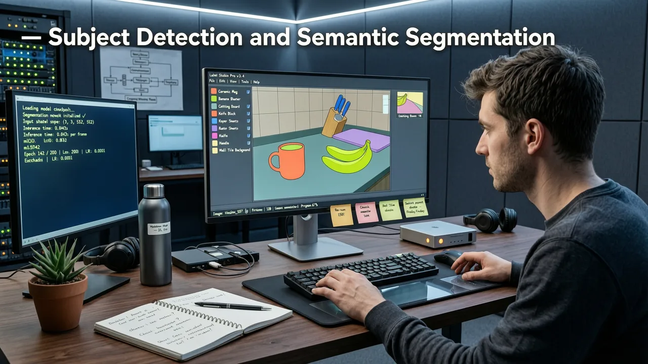 Step 1 — Subject Detection and Semantic Segmentation - ai product photo editor for ecommerce