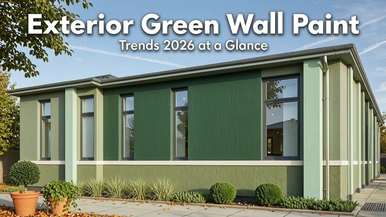 Exterior Green Wall Paint Trends 2026 at a Glance - exterior green wall paint trends 2026