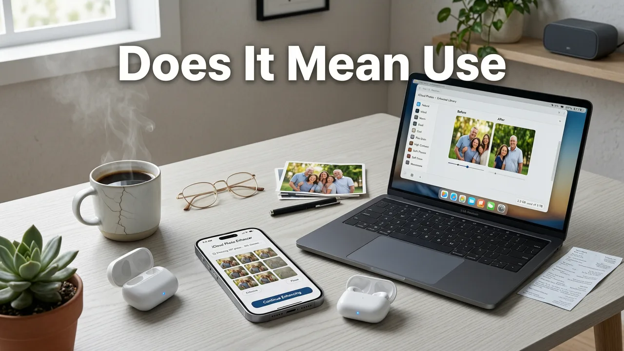 What Does It Mean to Use an iCloud Photo Enhancer in 2026? - icloud photo enhancer