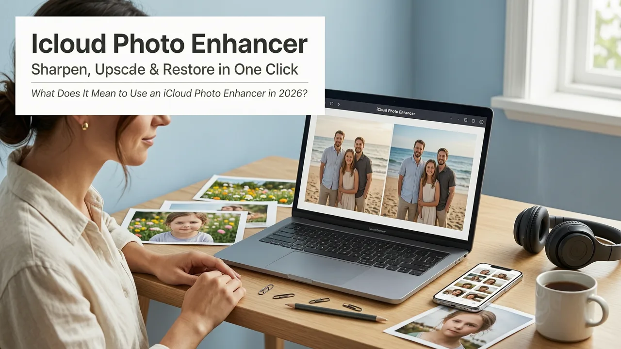 iCloud Photo Enhancer: Sharpen, Upscale & Restore in One Click (2026)