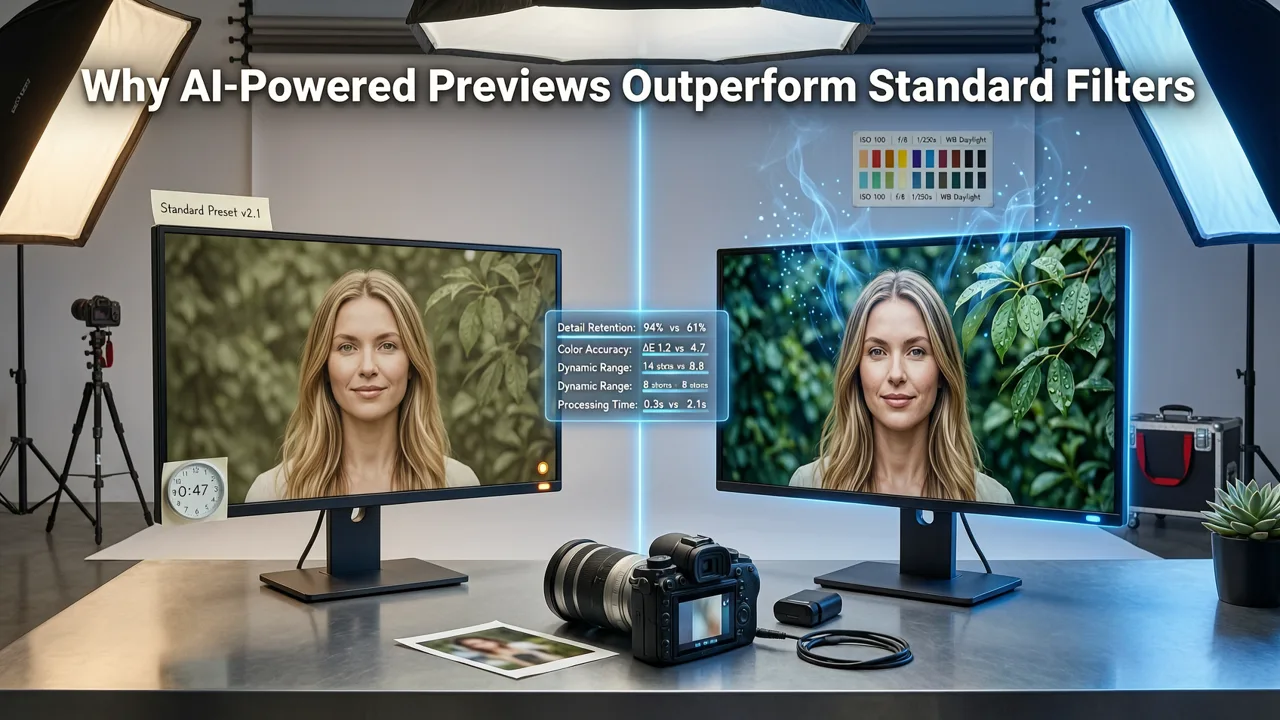 Why AI-Powered Previews Outperform Standard Filters - change hair color in photo