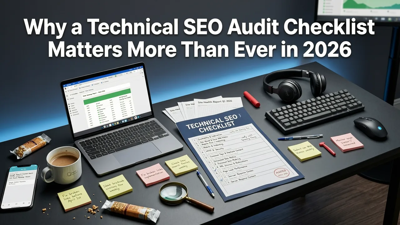 Why a Technical SEO Audit Checklist Matters More Than Ever in 2026 - technical seo audit checklist
