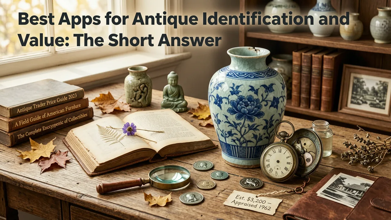 Best Apps for Antique Identification and Value: The Short Answer - best apps for antique identification and value