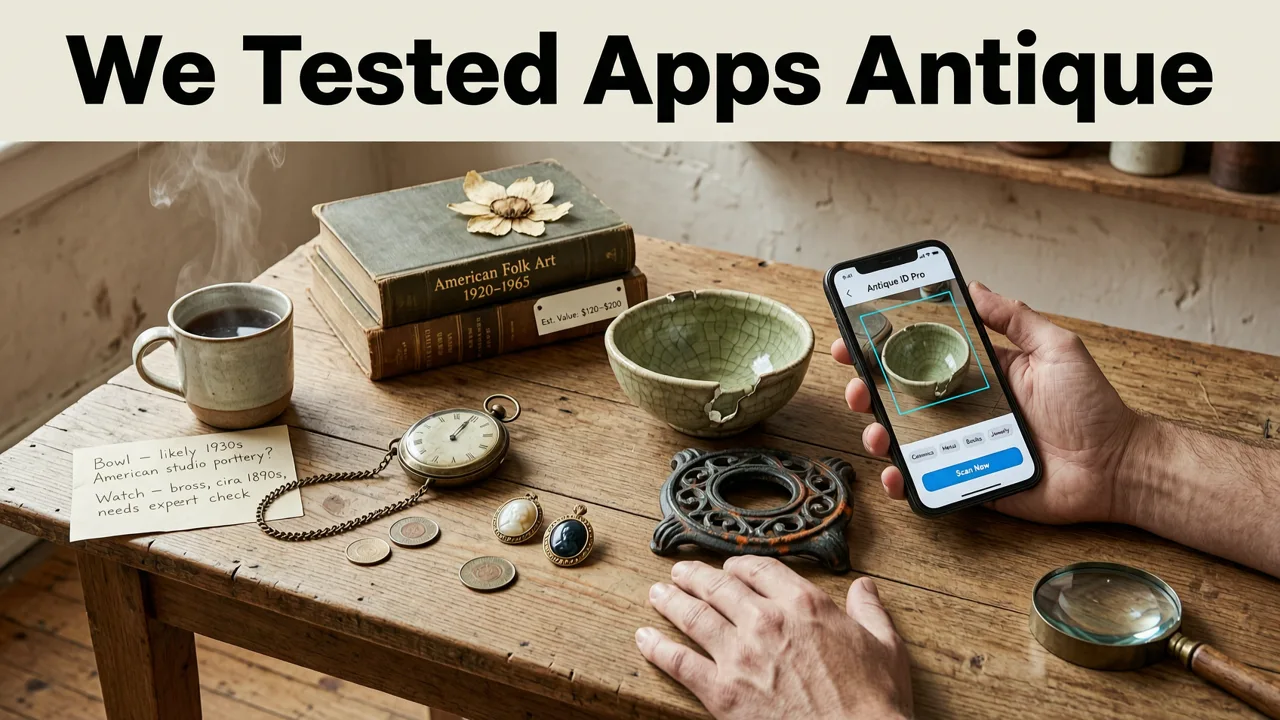 How We Tested the Best Apps for Antique Identification and Value - best apps for antique identification and value