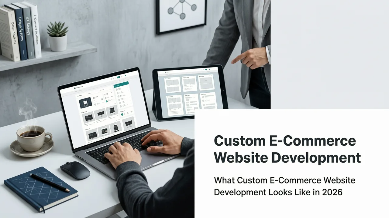 Custom E-Commerce Website Development: 2026 Guide for Startups & SMEs