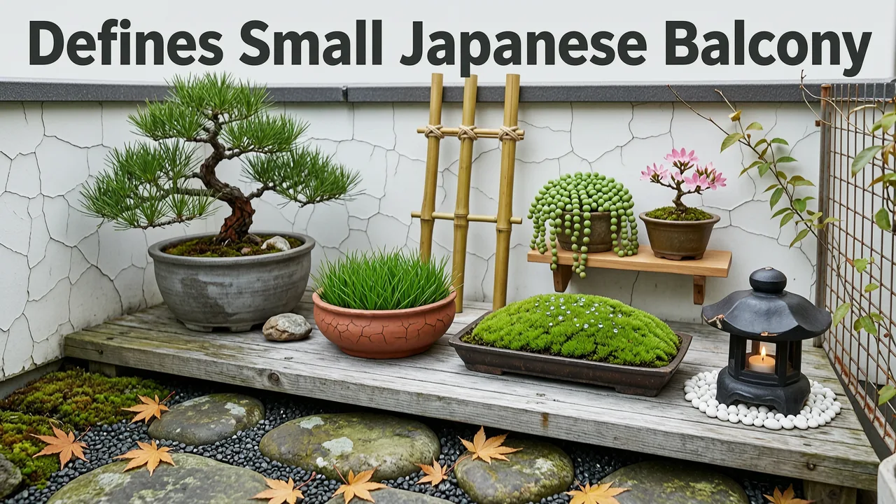 What Defines a Small Japanese Balcony Garden - small japanese balcony garden