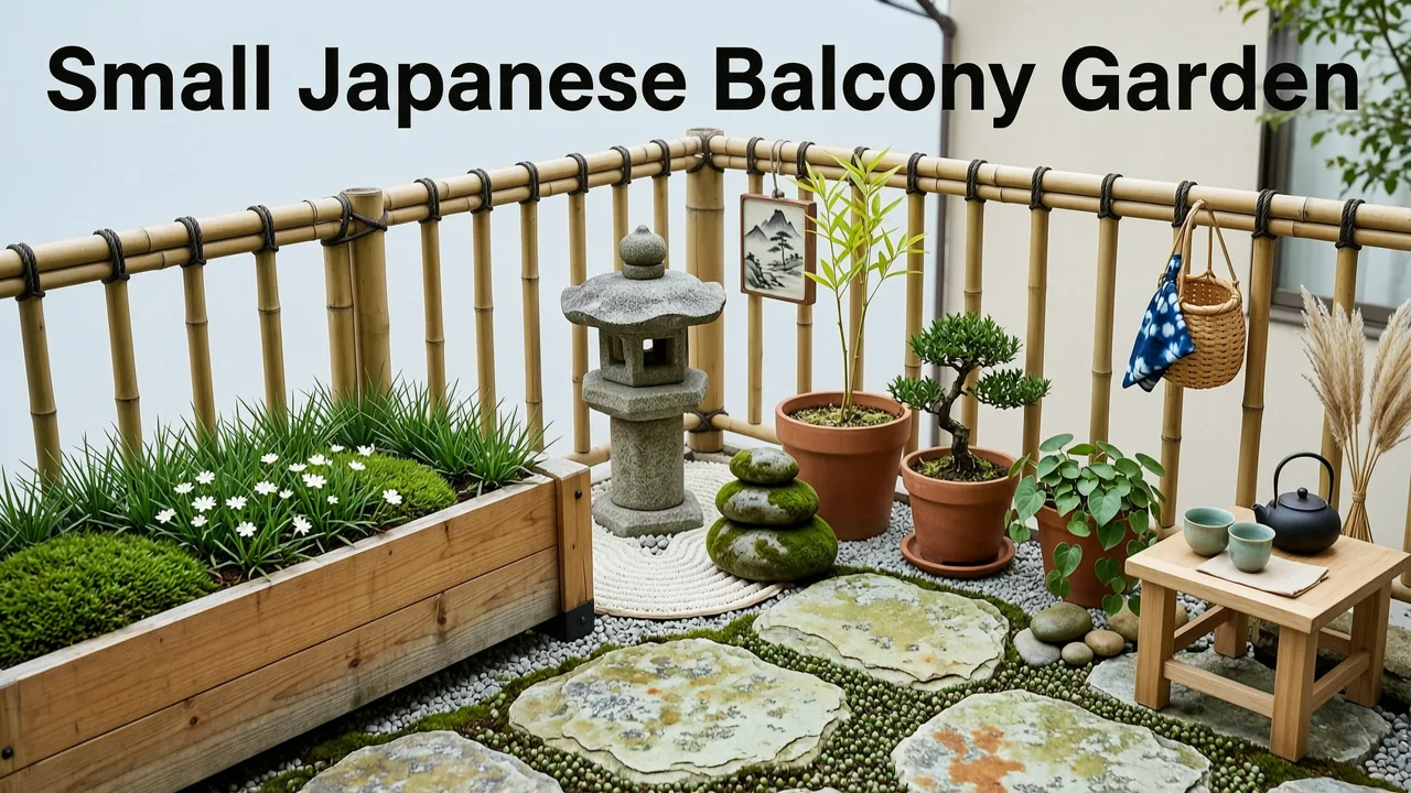 7 Small Japanese Balcony Garden Ideas That Work in 2026 - small japanese balcony garden