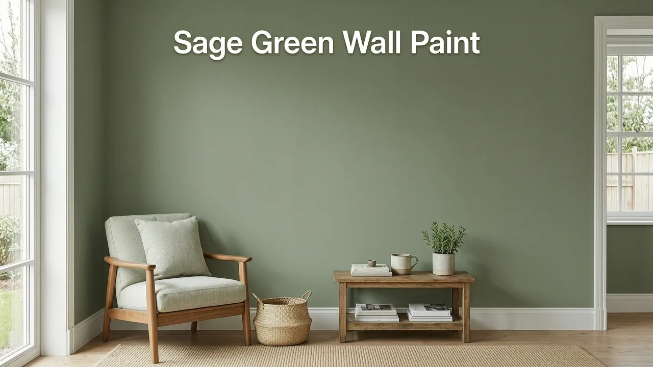 What Is Sage Green Wall Paint Visualization? - sage green wall paint visualization