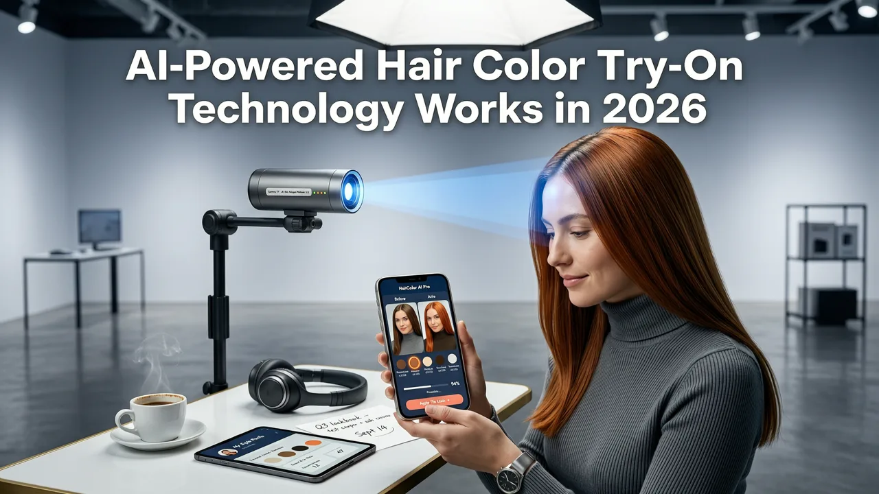 How AI-Powered Hair Color Try-On Technology Works in 2026 - realistic hair color try on
