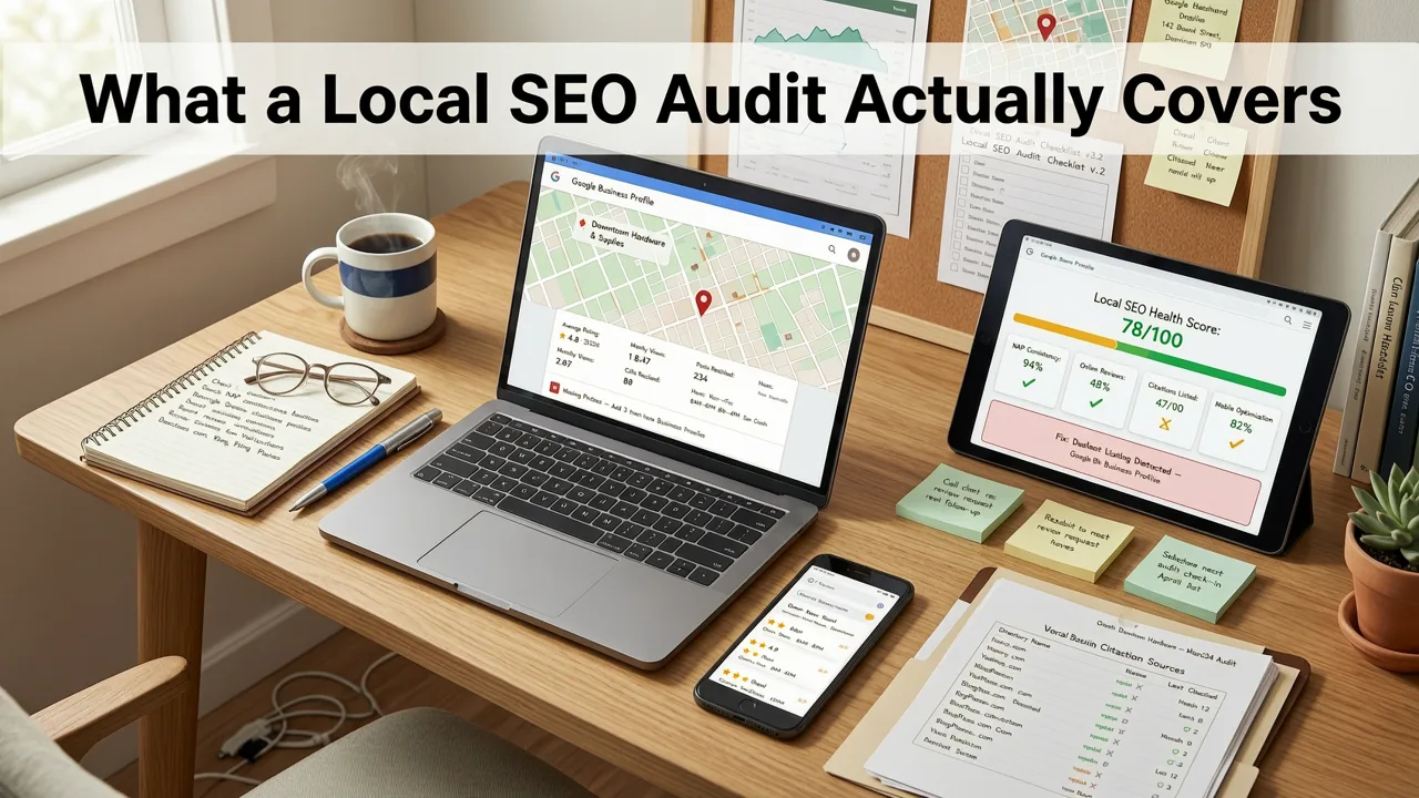 What a Local SEO Audit Actually Covers - local seo audit for small business