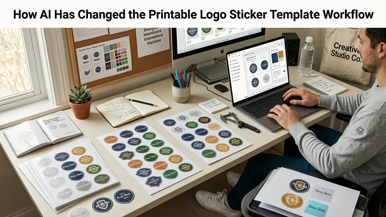 How AI Has Changed the Printable Logo Sticker Template Workflow - printable logo sticker template