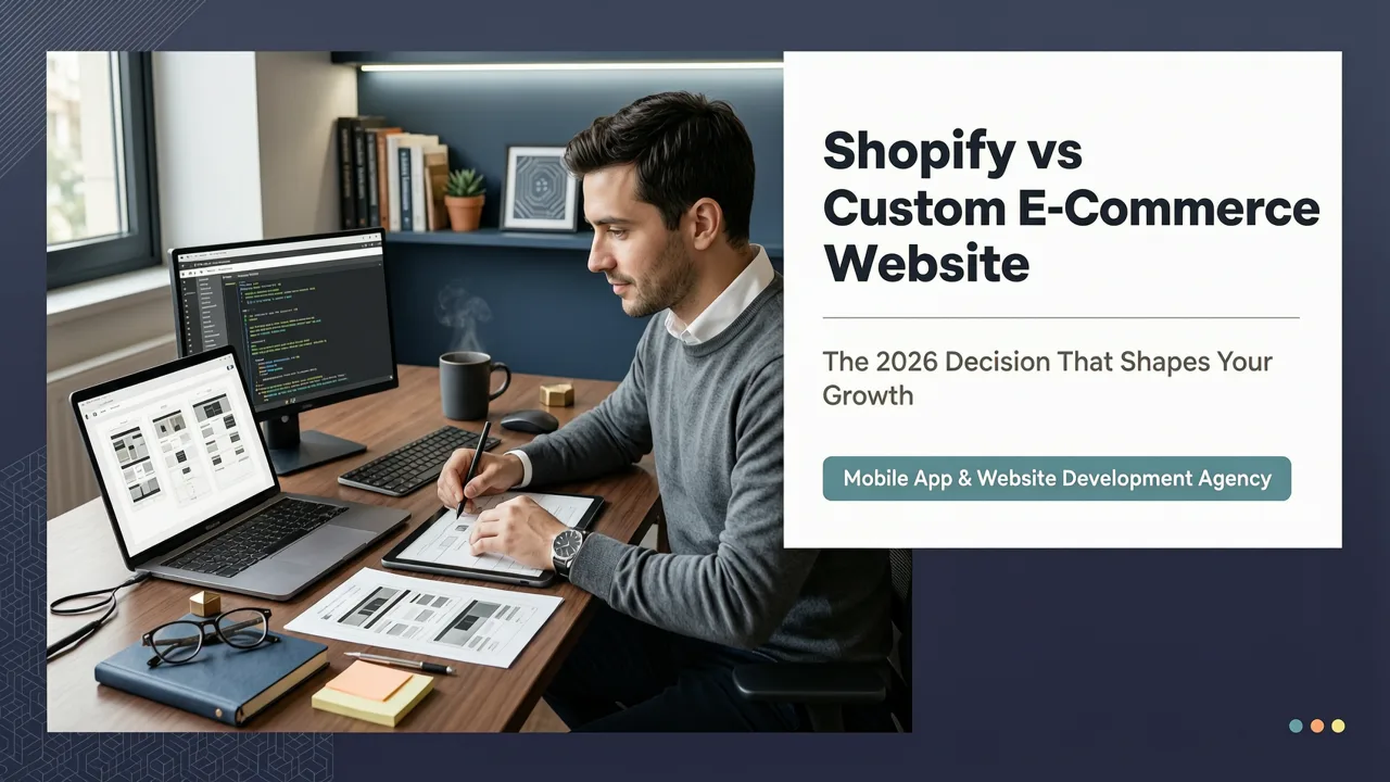 Shopify vs Custom E-Commerce Website: Which Is Right in 2026?