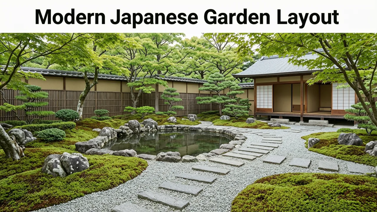 Modern Japanese Garden Layout Ideas for 2026 - modern japanese garden layout