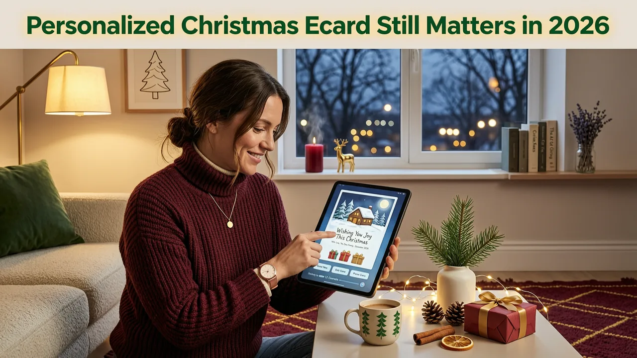 Why a Personalized Christmas Ecard Still Matters in 2026 - personalized christmas ecard
