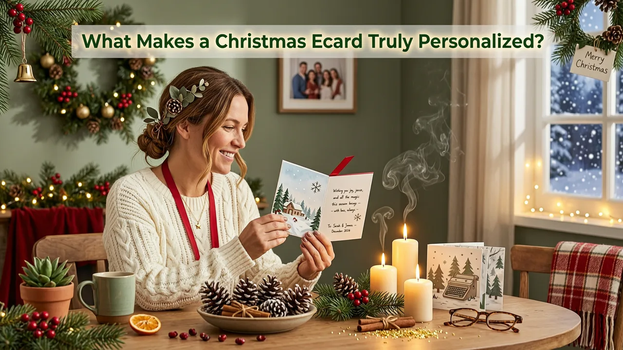 What Makes a Christmas Ecard Truly Personalized? - personalized christmas ecard