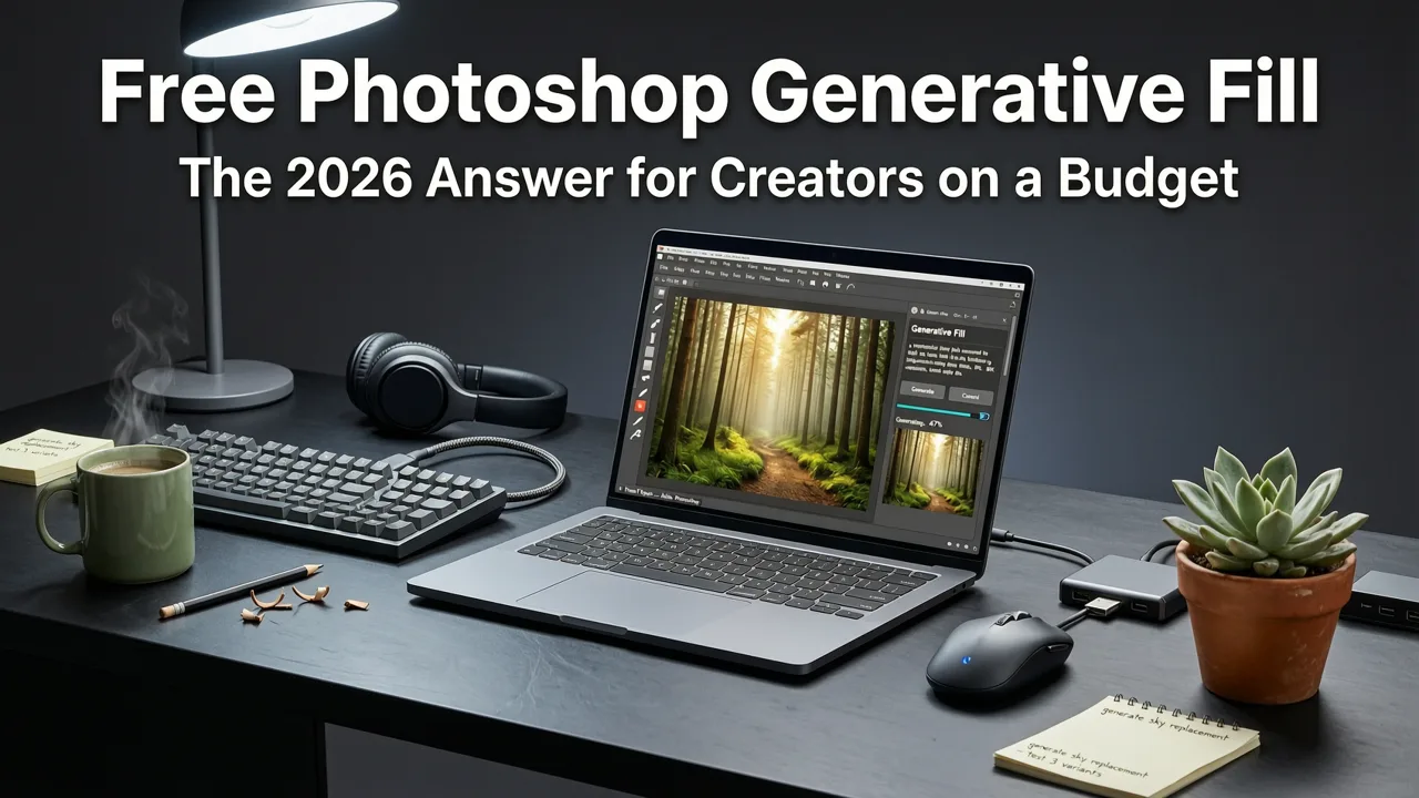 Free Photoshop Generative Fill Online — The 2026 Answer for Creators on a Budget - free photoshop generative fill online