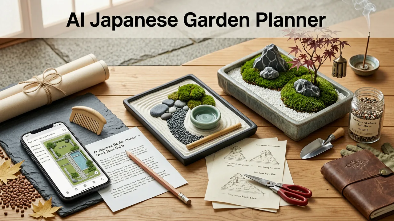 How the AI Japanese Garden Planner Works — A 3-Step Process - ai japanese garden planner