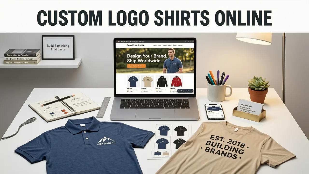 Why Custom Logo Shirts Online Have Become a Core Branding Channel in 2026 - custom logo shirts online