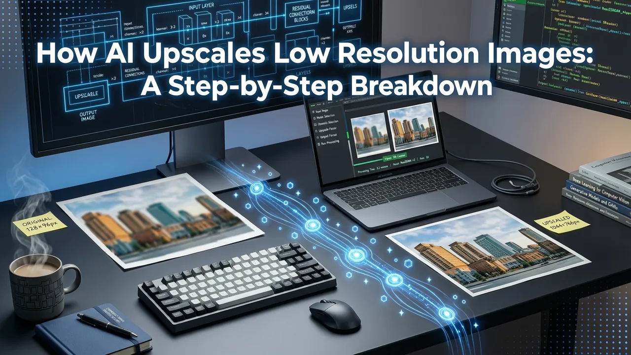 How AI Upscales Low Resolution Images: A Step-by-Step Breakdown - upscale low resolution image