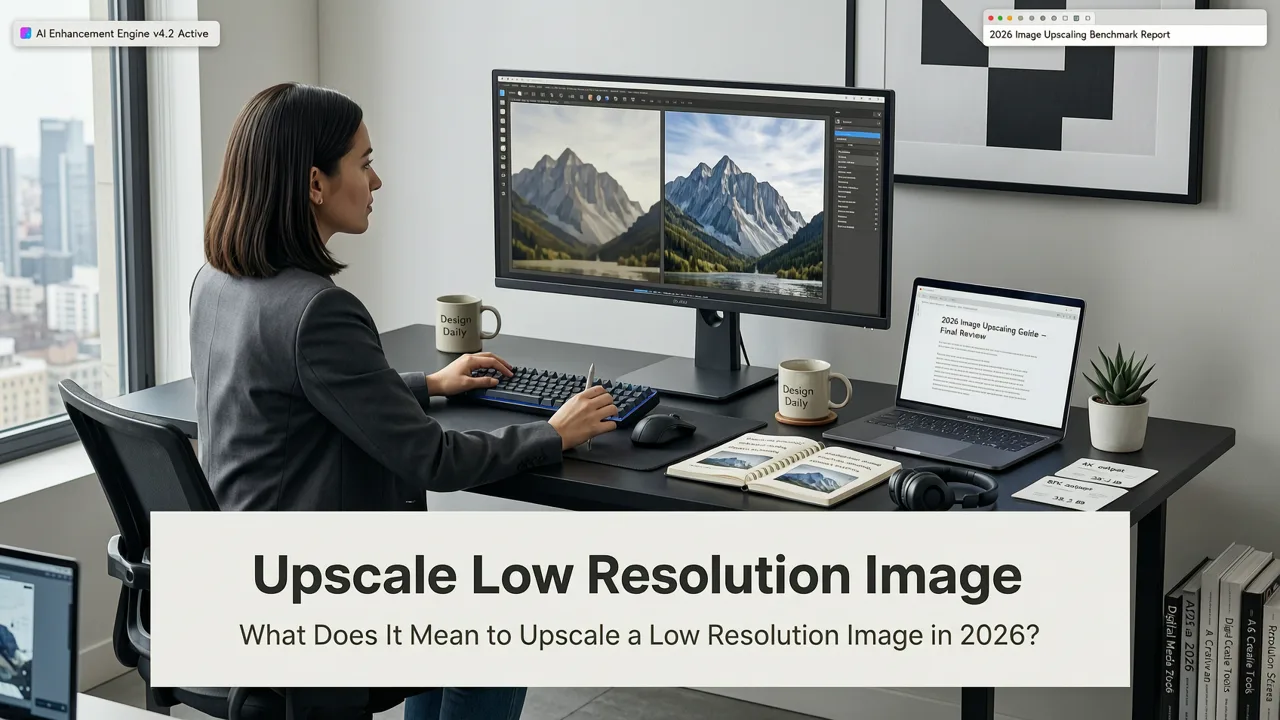 Upscale Low Resolution Image Without Quality Loss (2026 Guide)