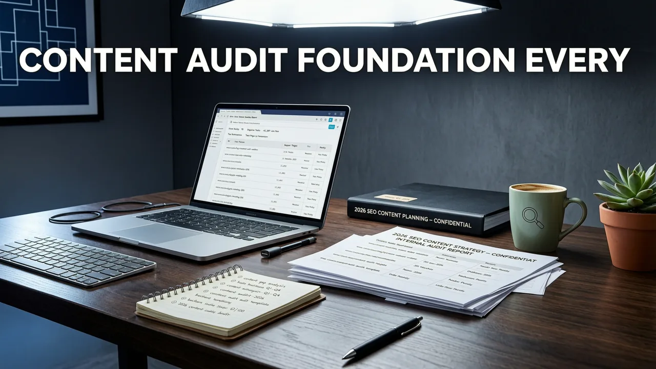 Why a Content Audit Is the Foundation of Every 2026 SEO Strategy - rankonpilot content audit tool