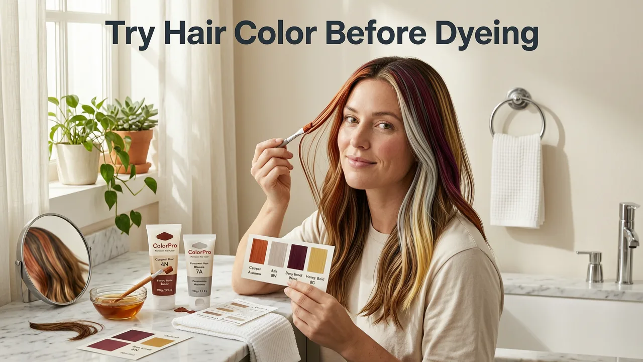 Try Hair Color Before Dyeing — Without the Salon Regret - try hair color before dyeing