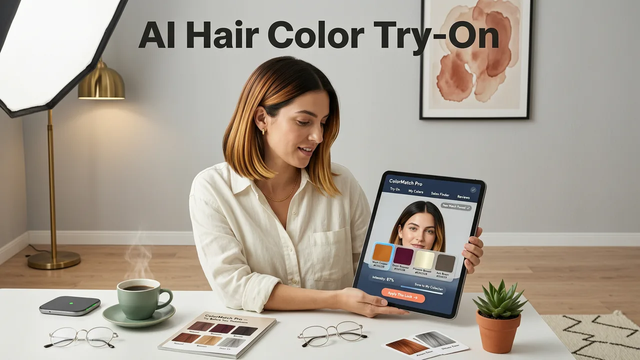 How AI Hair Color Try-On Works in 2026 - try hair color before dyeing