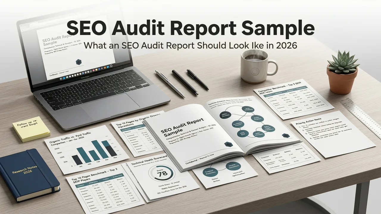 What an SEO Audit Report Sample Should Look Like in 2026 - seo audit report sample