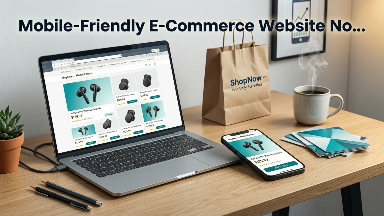 Why a Mobile-Friendly E-Commerce Website Is Non-Negotiable in 2026 - mobile-friendly e-commerce website