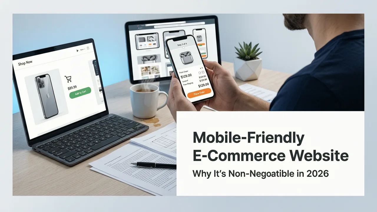 Mobile-Friendly E-Commerce Website: The 2026 Growth Blueprint